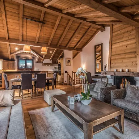 Apartment Duplex A Avec Cheminee, Balcon, Et Wifi - Fr-1-575-147 Courchevel